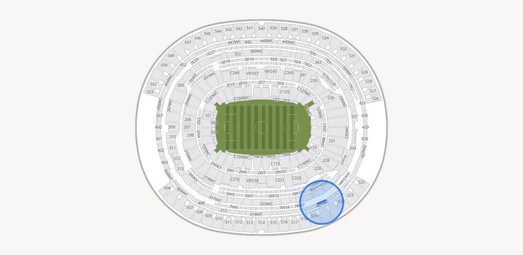 SoFi Stadium Seating Chart