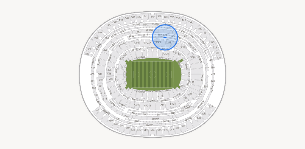 SoFi Stadium Seating Chart
