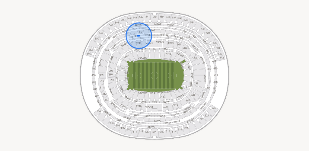 SoFi Stadium Seating Chart