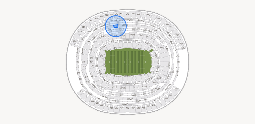 SoFi Stadium Seating Chart