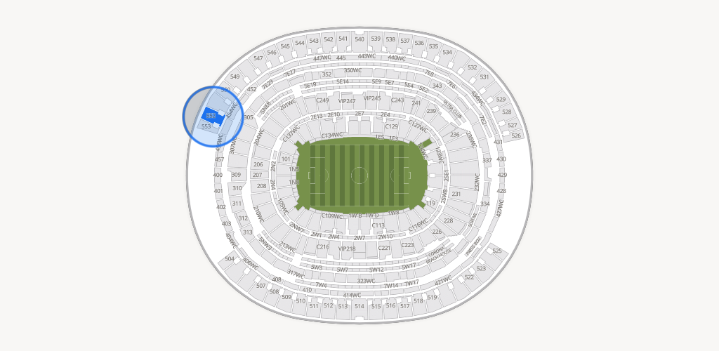 SoFi Stadium Seating Chart