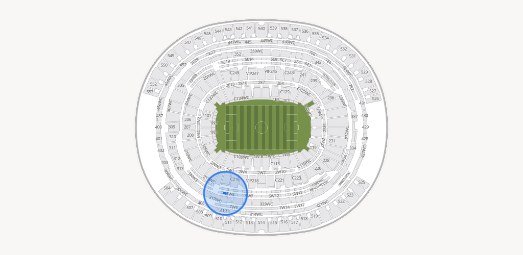 SoFi Stadium Seating Chart