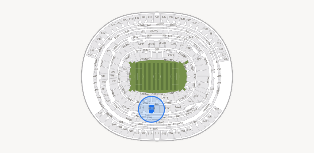 SoFi Stadium Seating Chart