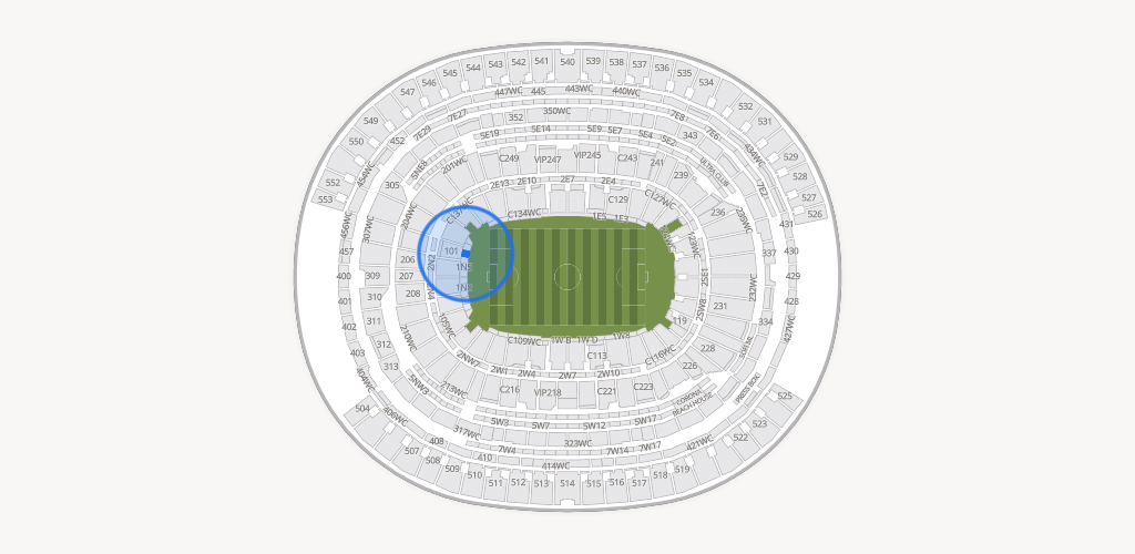 SoFi Stadium Seating Chart