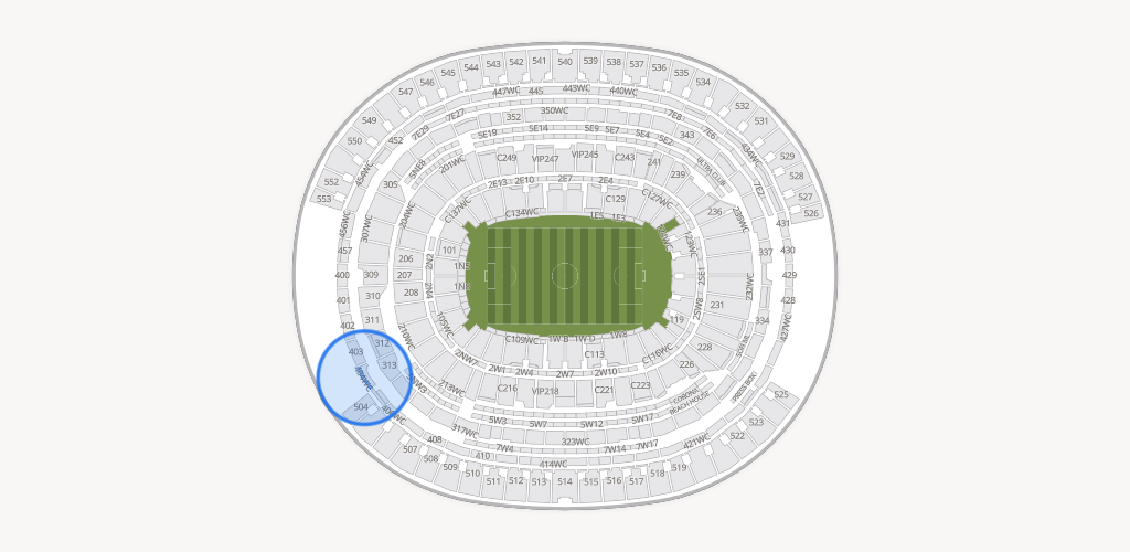 SoFi Stadium Seating Chart
