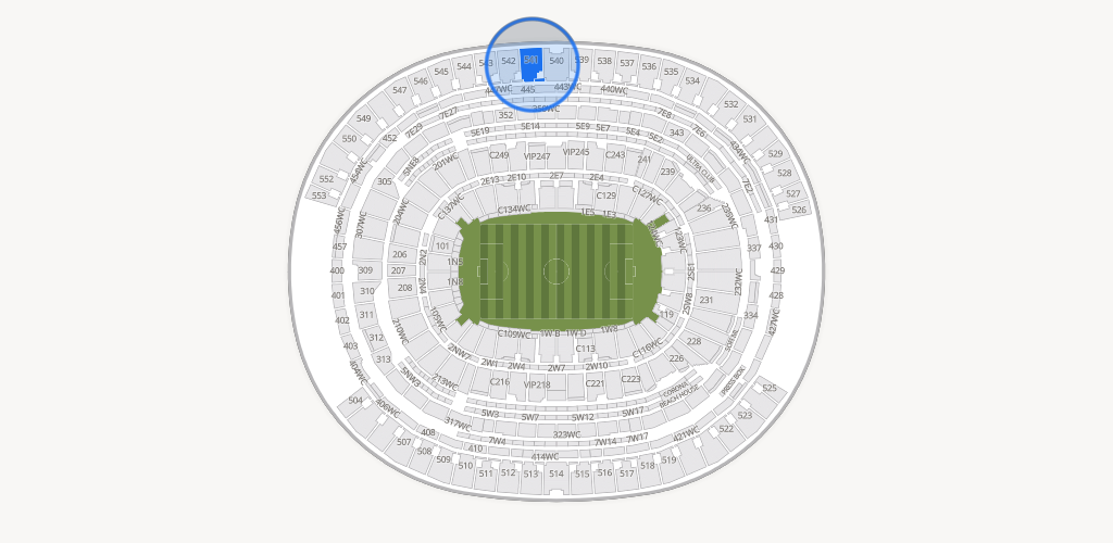 SoFi Stadium Seating Chart
