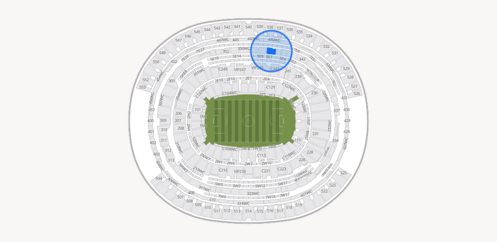 SoFi Stadium Seating Chart