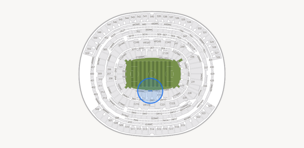 SoFi Stadium Seating Chart