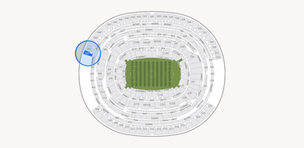 SoFi Stadium Seating Chart