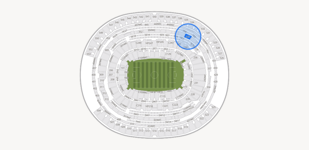SoFi Stadium Seating Chart