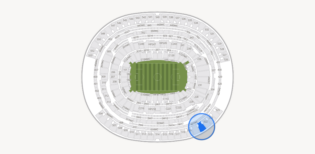 SoFi Stadium Seating Chart