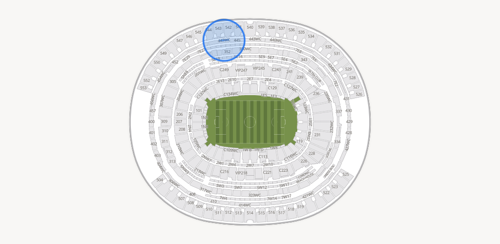 SoFi Stadium Seating Chart