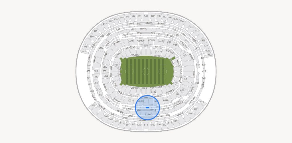 SoFi Stadium Seating Chart