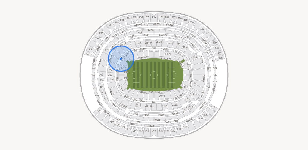 SoFi Stadium Seating Chart