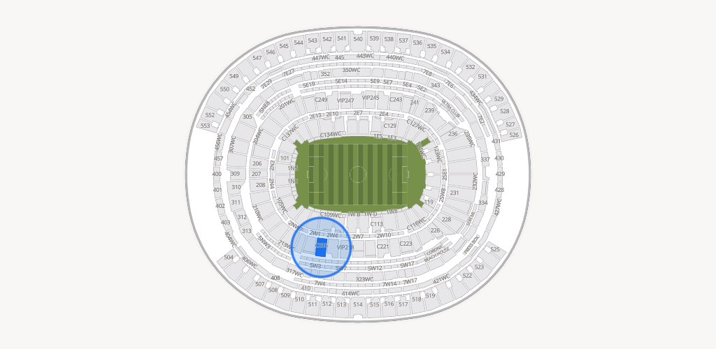 SoFi Stadium Seating Chart