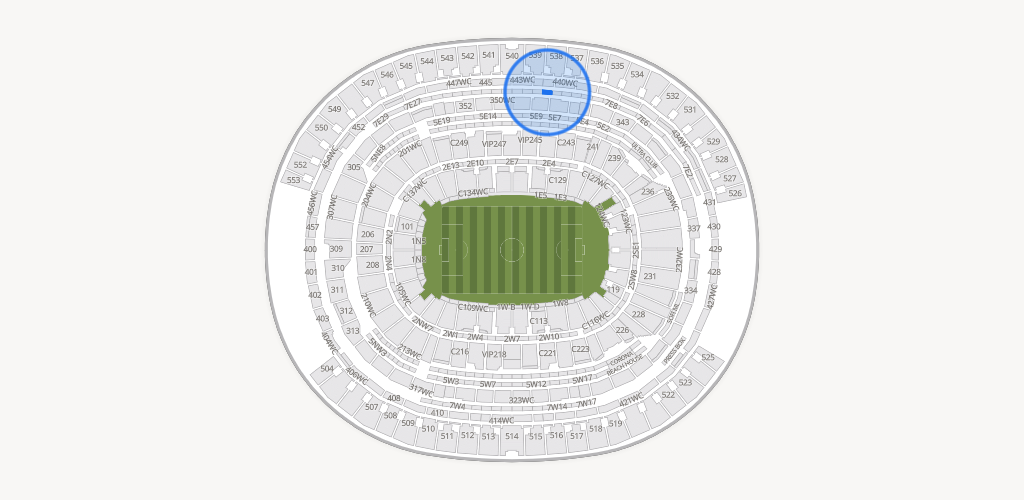 SoFi Stadium Seating Chart