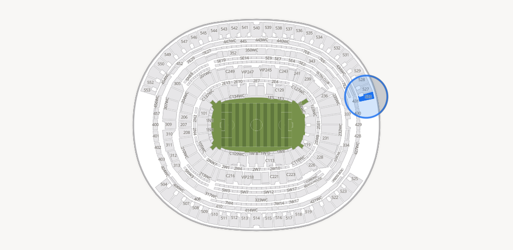 SoFi Stadium Seating Chart