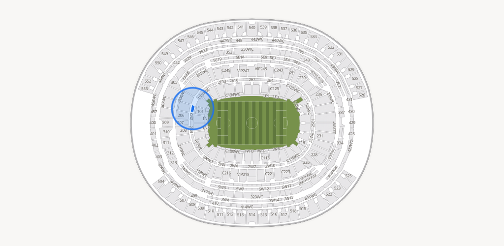 SoFi Stadium Seating Chart