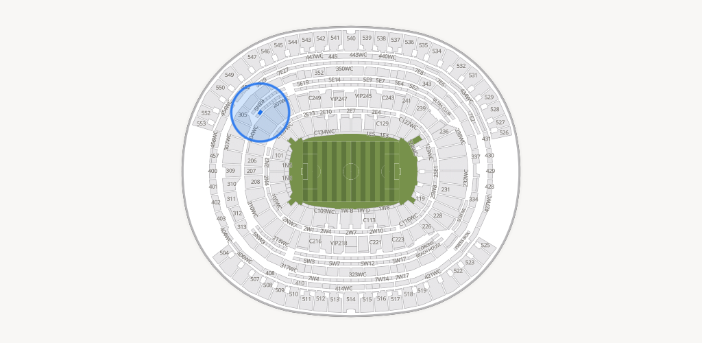 SoFi Stadium Seating Chart