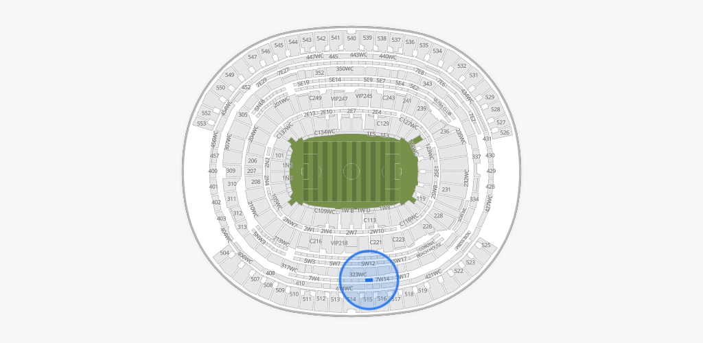 SoFi Stadium Seating Chart