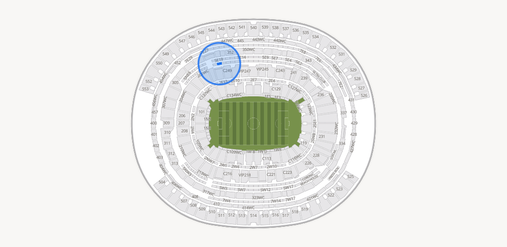 SoFi Stadium Seating Chart