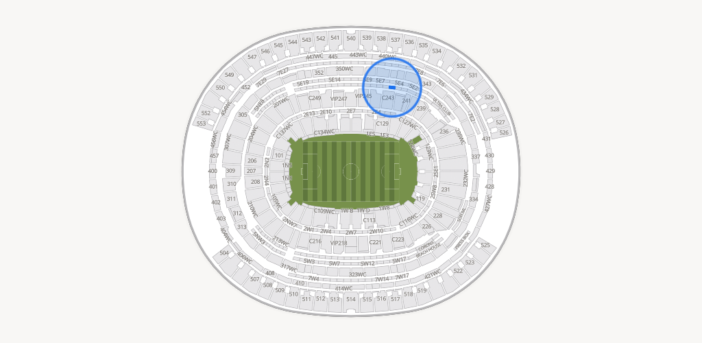 SoFi Stadium Seating Chart