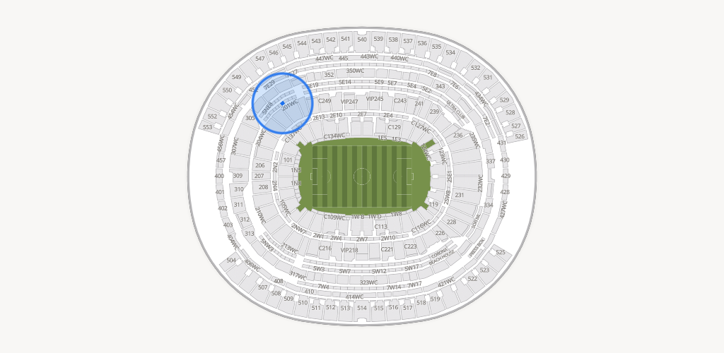 SoFi Stadium Seating Chart