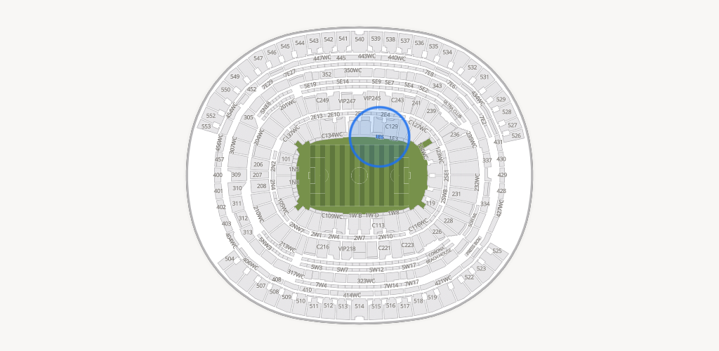 SoFi Stadium Seating Chart