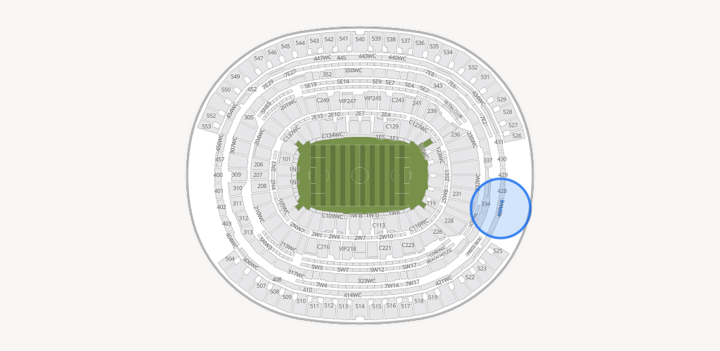 SoFi Stadium Seating Chart