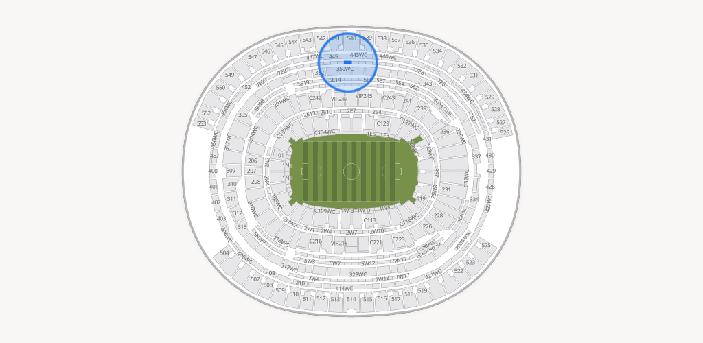 SoFi Stadium Seating Chart