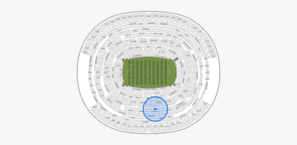 SoFi Stadium Seating Chart