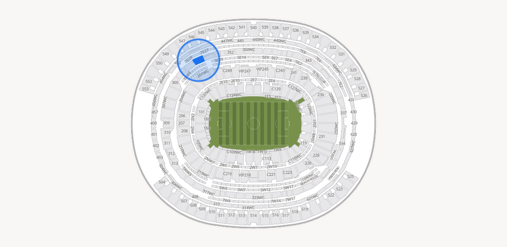 SoFi Stadium Seating Chart