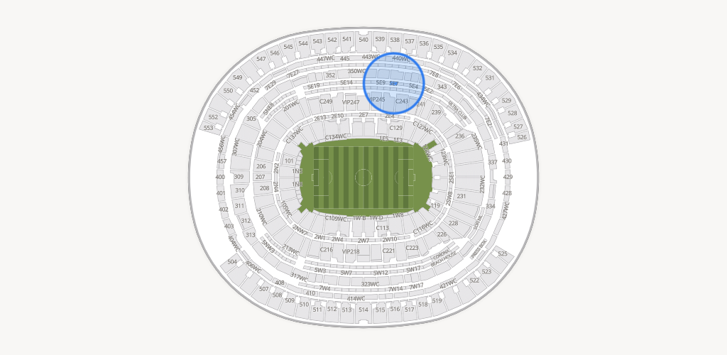 SoFi Stadium Seating Chart
