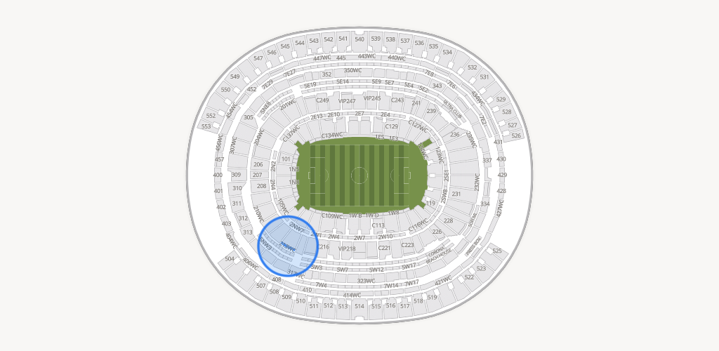 SoFi Stadium Seating Chart
