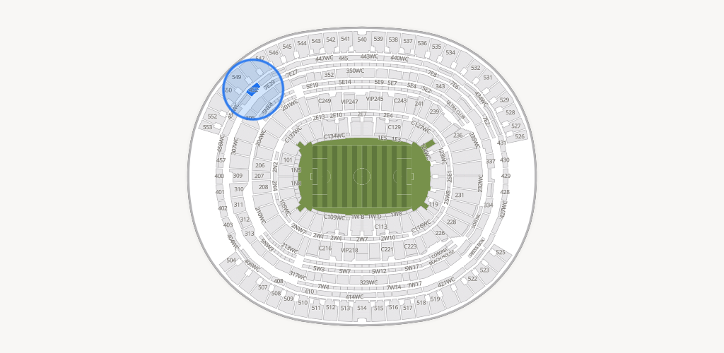 SoFi Stadium Seating Chart