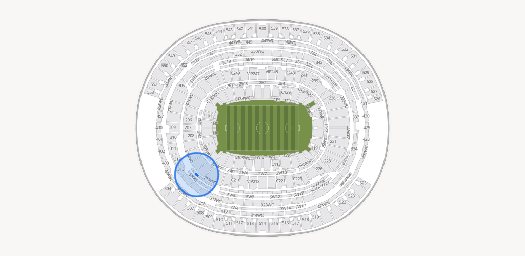 SoFi Stadium Seating Chart
