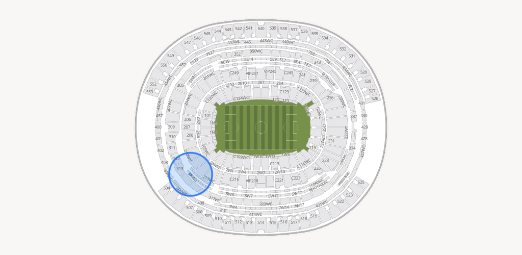 SoFi Stadium Seating Chart