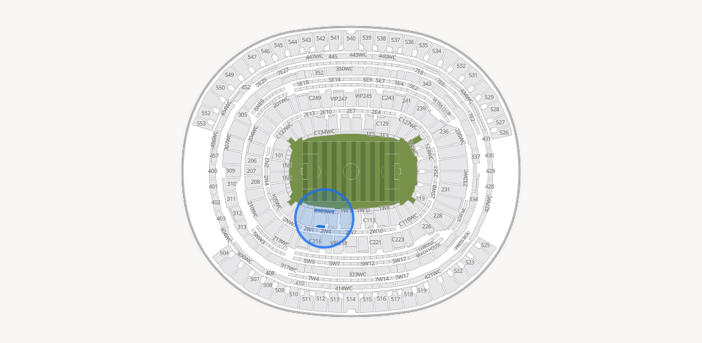 SoFi Stadium Seating Chart