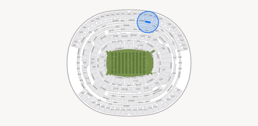 SoFi Stadium Seating Chart