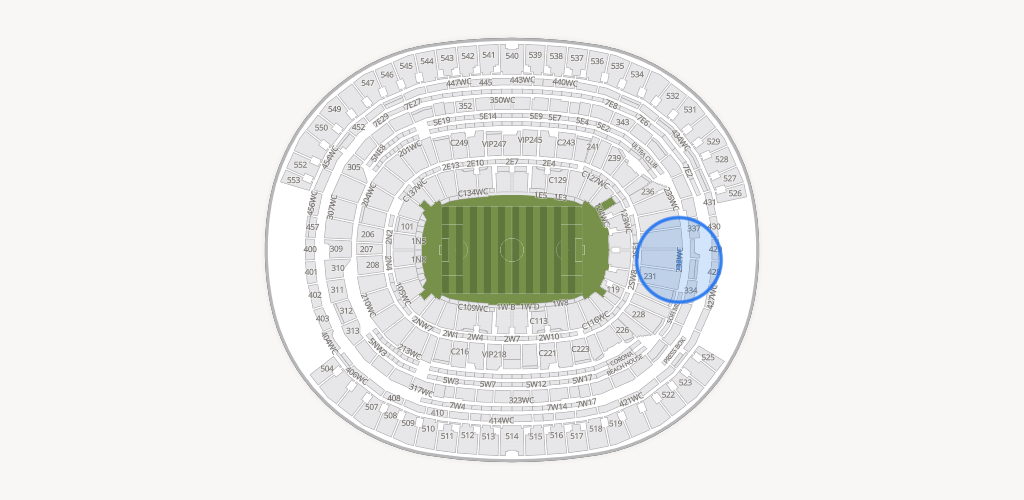 SoFi Stadium Seating Chart