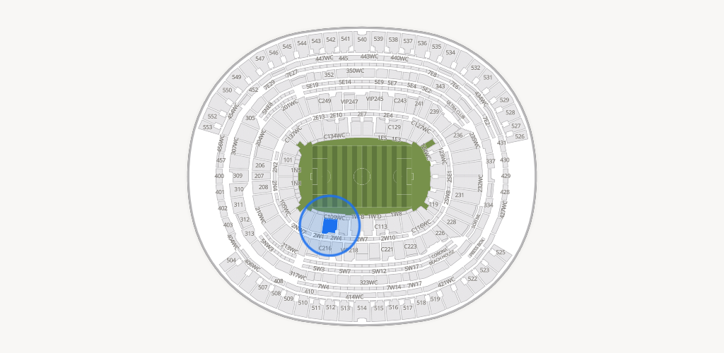 SoFi Stadium Seating Chart