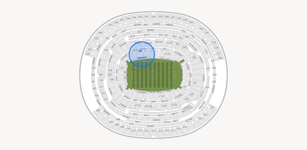 SoFi Stadium Seating Chart