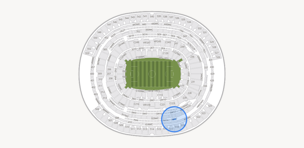 SoFi Stadium Seating Chart