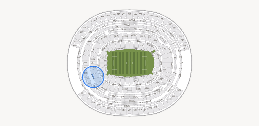 SoFi Stadium Seating Chart