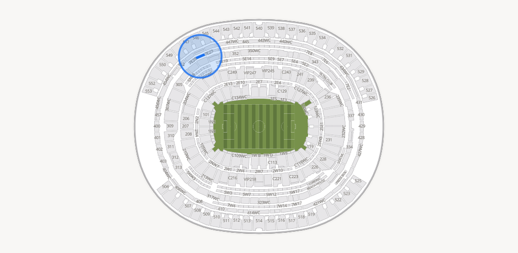 SoFi Stadium Seating Chart