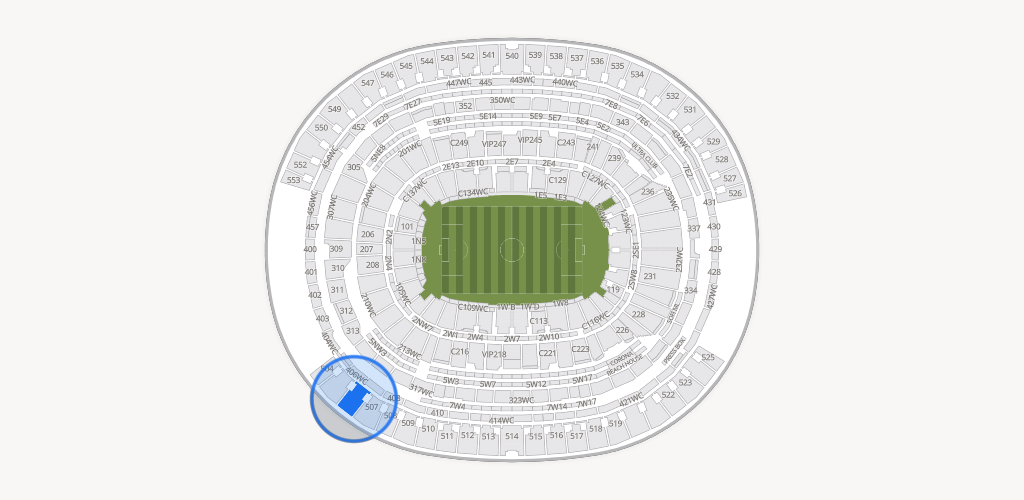 SoFi Stadium Seating Chart