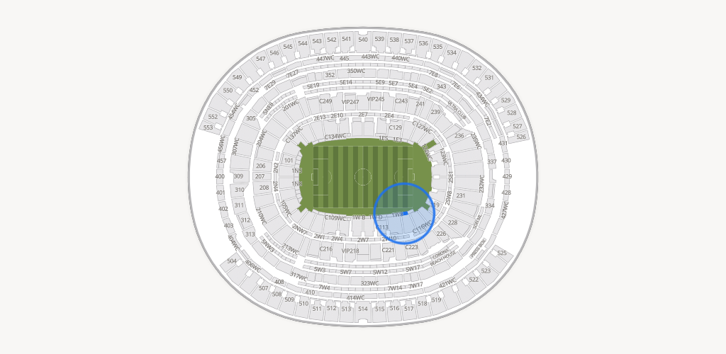 SoFi Stadium Seating Chart