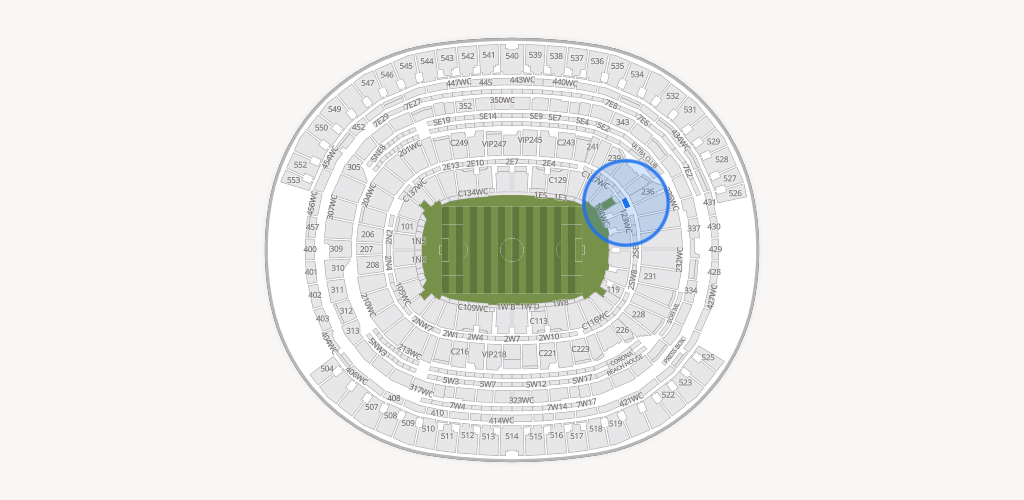 SoFi Stadium Seating Chart