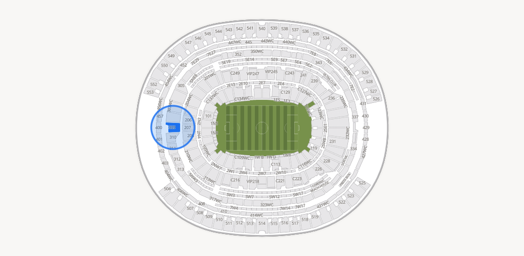 SoFi Stadium Seating Chart
