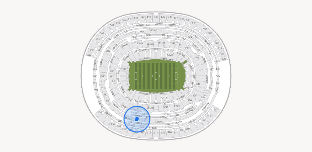SoFi Stadium Seating Chart